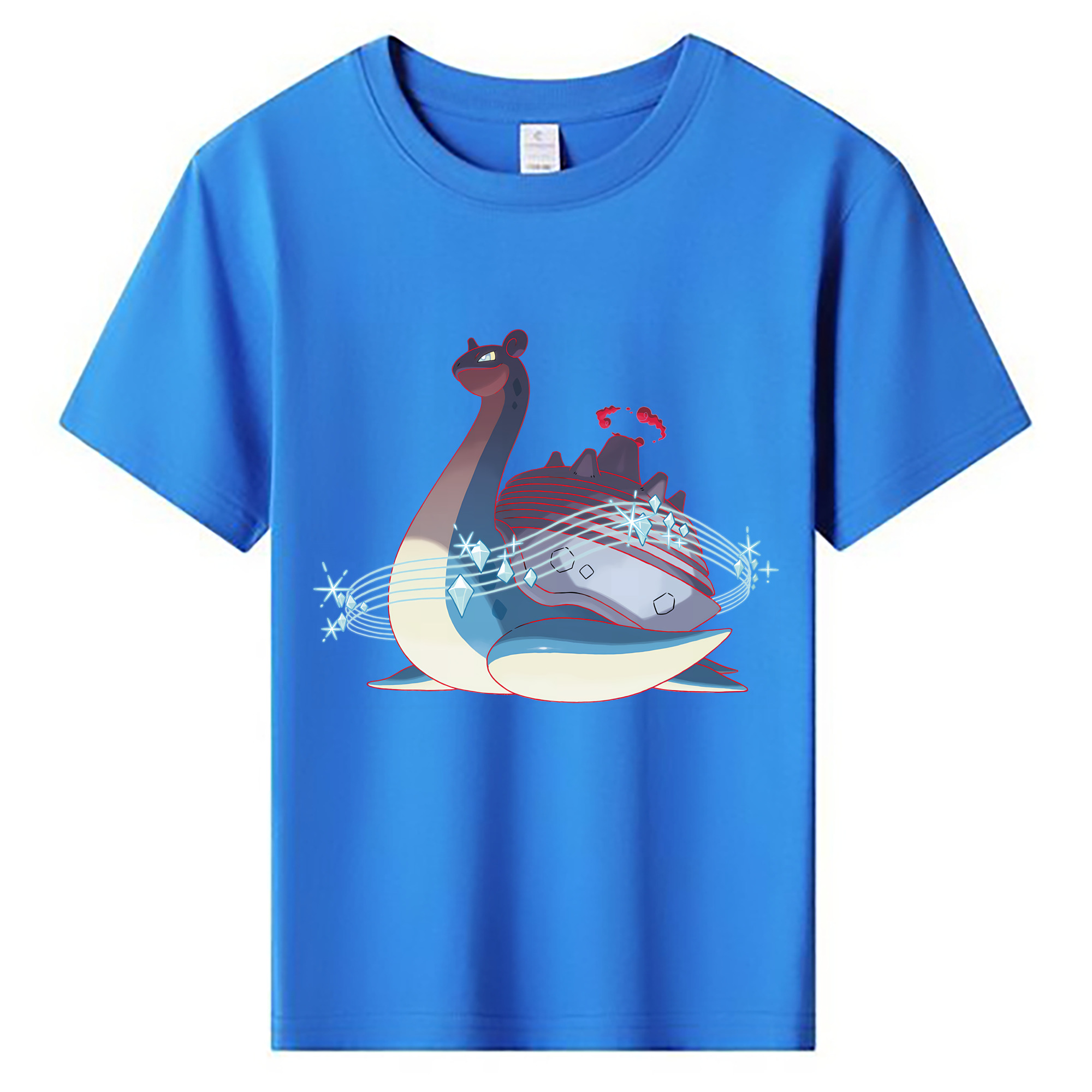 （画像用） ポケットモンスター Pokémon 綿100％キッズTシャツ（フロントプリント）